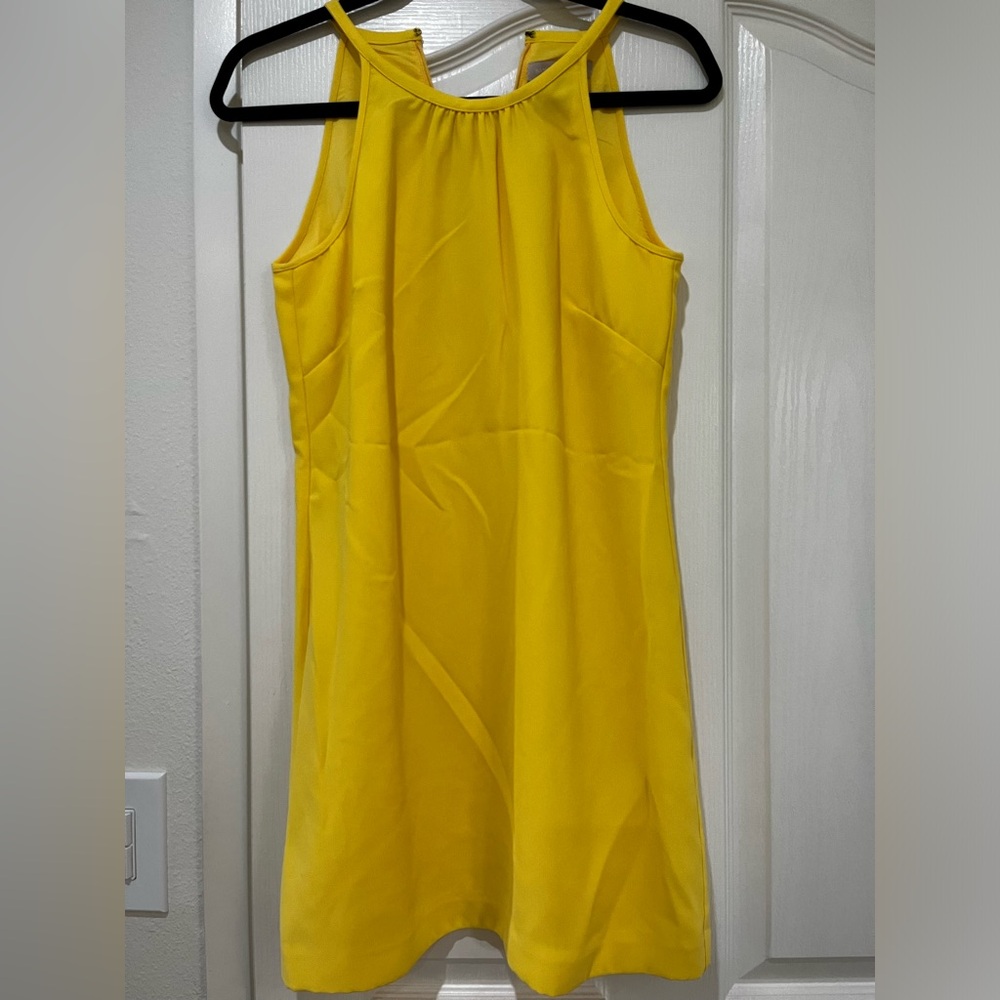 Banana Republic Yellow shift dress